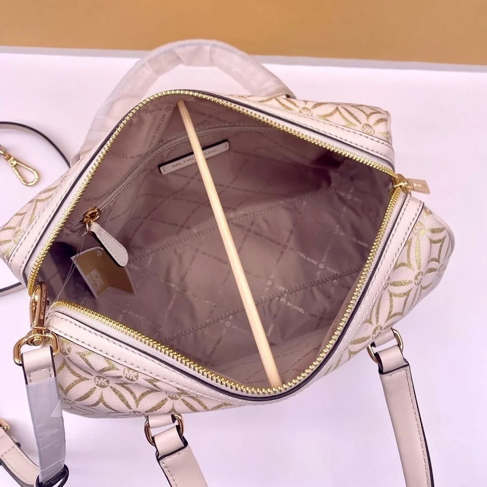 MICHAEL KORS MEDIUM DUFFLE SATCHEL CROSSBODY BAG